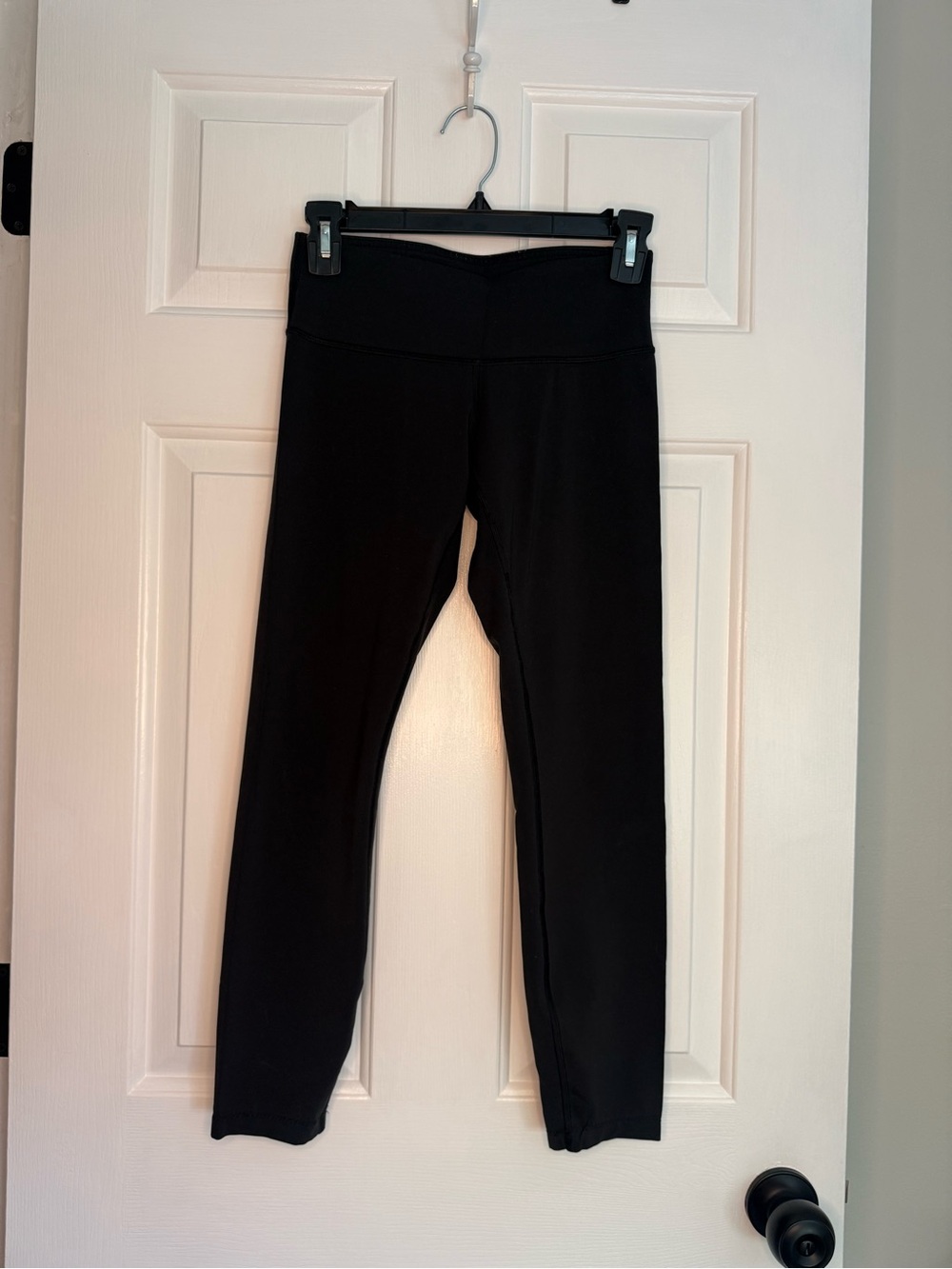 lululemon athletica Black Leggings 7/8 Length